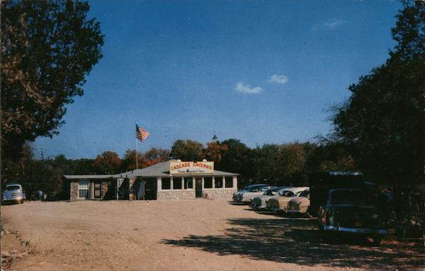Main Entrance and Concession Buiding of Cascade Caverns Boerne Texas