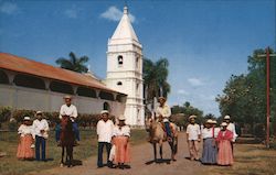 Montumos of OCU Postcard