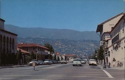 Main Street Santa Barbara, CA Postcard Postcard Postcard