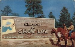 Show Low, Arizona Postcard Postcard Postcard