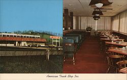 American Truck Stop Inn Postcard