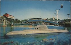 Submarine Ride Postcard