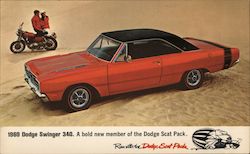 1969 Dodge Swinger 340 Postcard