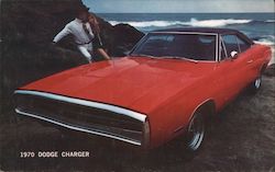 1970 Dodge Charger Cars Postcard Postcard Postcard