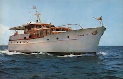 Yacht Verluis IV Postcard