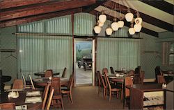 Dining Room at The Hermitage Bartow, WV Postcard Postcard Postcard