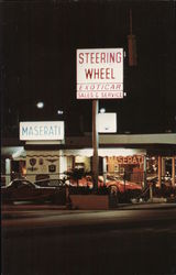 Steering Wheel Inc. Maserati Postcard