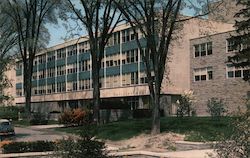 PHillips Hall - School of Electrical Engineering - Cornell University Postcard