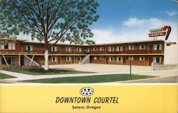 Downtown Courtel Postcard