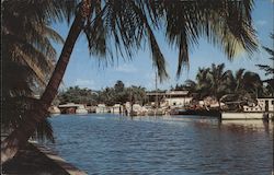 Boat Docks Stuart, FL Postcard Postcard Postcard