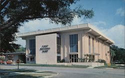 The First National Bank of Mount Dora Postcard