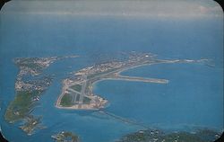 Kindley Air Force Base and Civilian Terminal Buildings Postcard