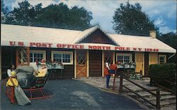 U.S. Post Office, North Pole, NY Postcard