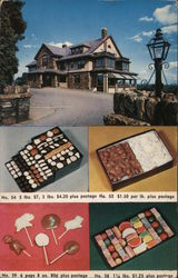 Hebert Candy Mansion Shrewsbury, MA Postcard Postcard Postcard