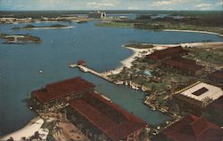 Walt Disney World - The Polynesian Village Postcard