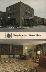 Binghampton Motor Inn Postcard