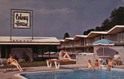 Colony House Motor Lodge Postcard