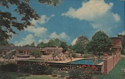 The Modernaire Motel Postcard