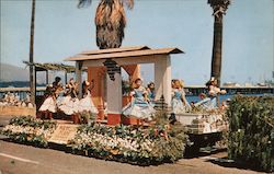 Fiesta Time in Santa Barbara Postcard