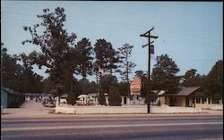 Happyland Motel Warwick, VA Postcard Postcard Postcard