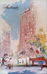 Hotels Ambassador Postcard