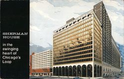 Sherman House Postcard