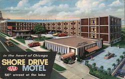 Shore Drive Motel Chicago, IL Postcard Postcard Postcard