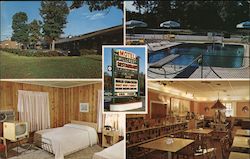 Hillcrest Motel & Restaurant Postcard