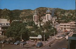 Acapulco's Main Plaza at the Center of Town Postcard