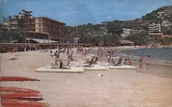 La Playa de Caleta Acapulco, GR Mexico Postcard Postcard Postcard