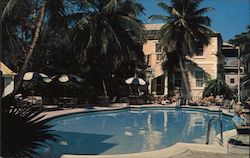 The Royal Victoria Hotel - Beautiful garden setting in downtown Nassau, Bahamas Caribbean Islands Postcard Postcard Postcard