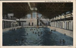 Evans Plunge Postcard