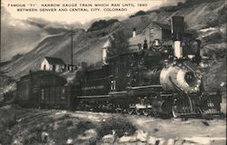 Colorado & Southern Number 71 Postcard