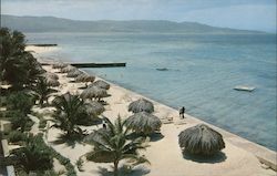 Montego Beach Hotel Jamaica Postcard Postcard Postcard