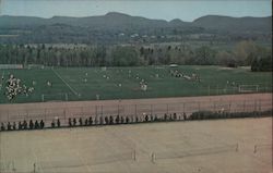 Athletic Playing Grounds Amherst College Postcard