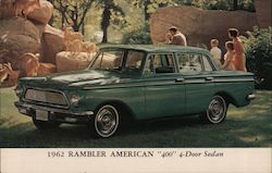 1962 Rambler American "400" 4-Door Sedan Postcard