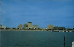 The Sea Wall at Corpus Christi Postcard
