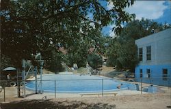 The Municipal Swimming Pool Postcard