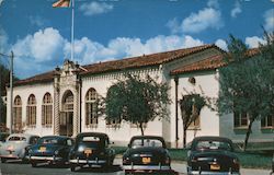 United States Post Office, McAllan, Texas Postcard