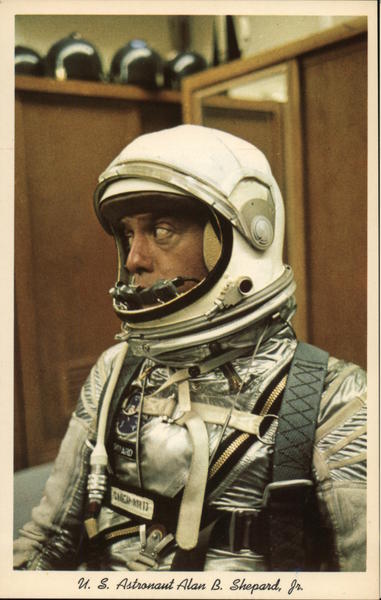 U.S. Astronaut Alan B. Shepard, Jr. Space & Rockets