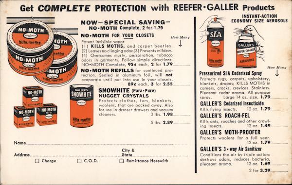 Reefer-Galler Products Advertising