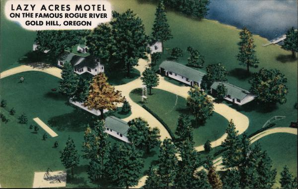Lazy Acres Motel & Resort on the Famous Rogue River Gold Hill Oregon