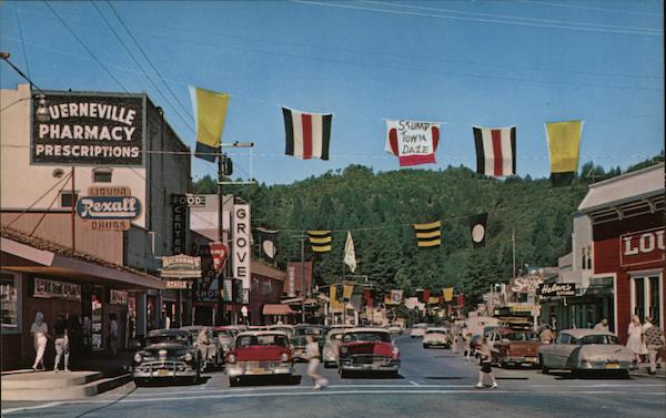 Street Scene Guerneville California