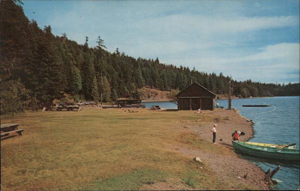Cascade Lake in Moran State Park Olga Washington Clifford B. Ellis