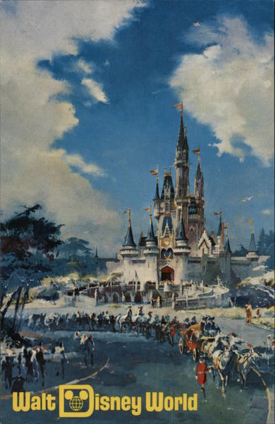 Walt Disney World Magic Kingdom Theme Park Pre-Opening 1971