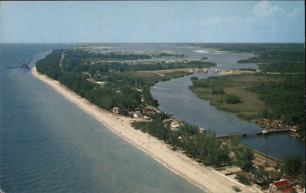 Aerial View Indian Rocks Beach Florida
