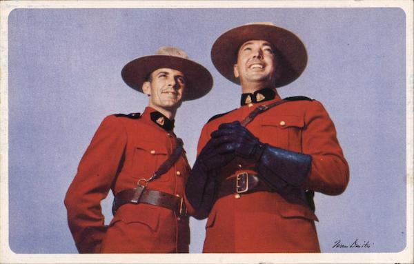 Canadian Mounties, American Airlines Airline Advertising