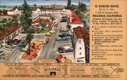 El Rancho Motel Postcard