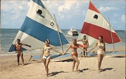 Colorful Condado Beach San Juan, PR Puerto Rico Postcard Postcard Postcard