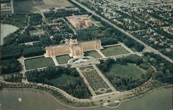 Aerial View of The Provencial Parliament Buildings Postcard